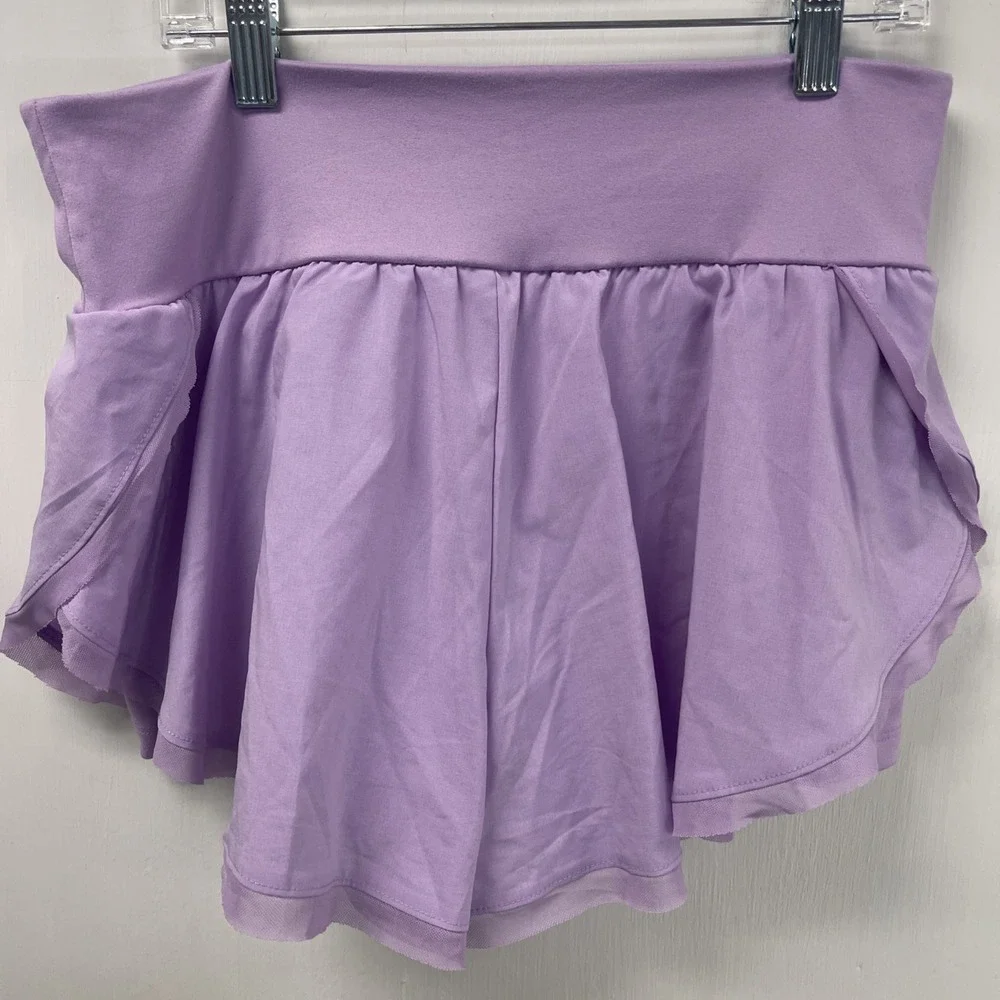 Justice Sport  Girls 14/16 Purple Skort With Shorts